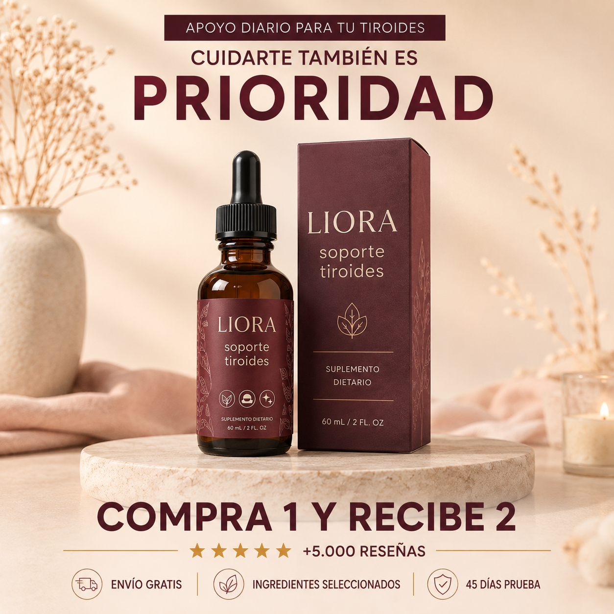 Nura® | Gotas para el equilibrio tiroideo